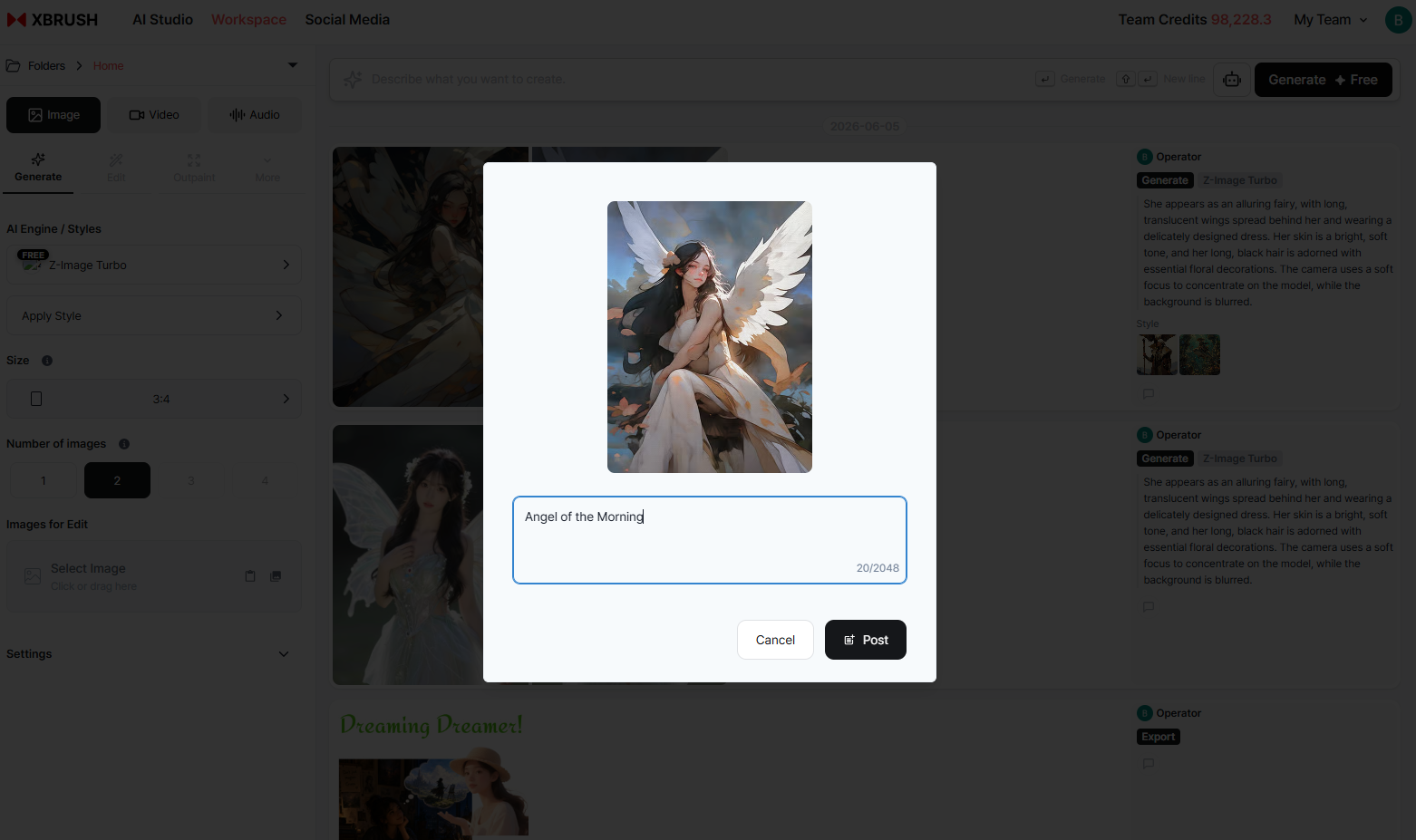 Create a Post