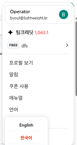 언어 설정 개요
