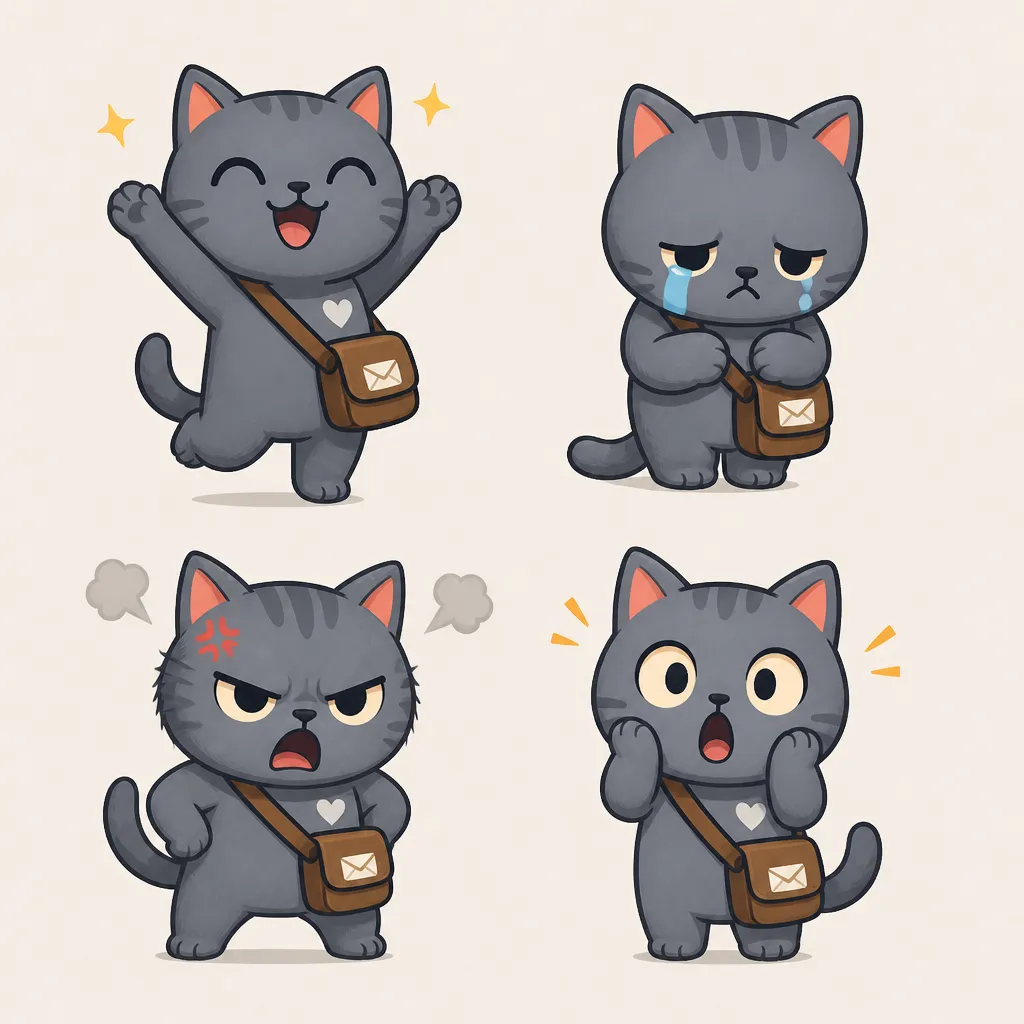 Your character, 22 stickers 2